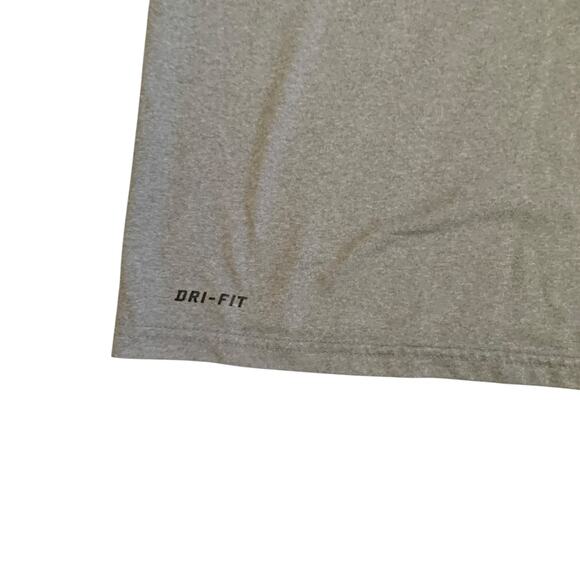 Nike Dri-Fi Men's Size M Ohio State Buckeyes Short Sleeve Gray T-Shirt - Picture 10 of 14
